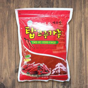 대경농산 탑마을 탑 고추가루 매운맛(고운) (중국산50%, 베트남산50%) 1kg