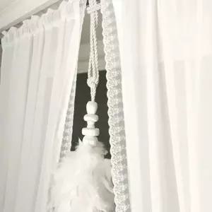 [텐바이텐]라피네 레이스 쉬폰 커튼