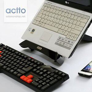 [솔로몬샵][오늘출고] 엑토 메가노트북스탠드_블랙 NBS-08 /노트북스탠드/노트북거치대/노트북홀더/태블릿P