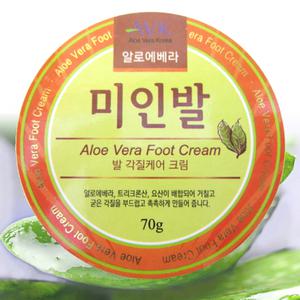 미인발크림 알로에베라 풋로션 발각질연화제 발바닥갈라짐 발각질제거제 풋케어 발뒤꿈치 발보습제