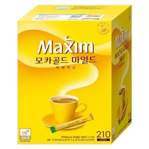 동서 맥심 모카골드 커피믹스, 210개입, 1개