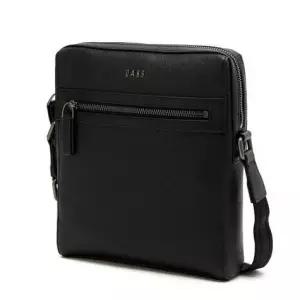 [롯데백화점]닥스 액세서리 LL블랙 솔리드 포켓크로스백 DBBA3E336