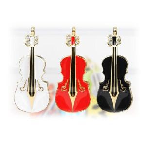 [제이큐]칼론 로베르토 바이올린 USB 메모리 예쁜 열쇠 고리 32gb