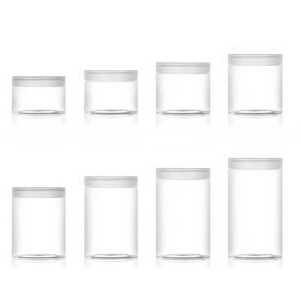 투명 원통 케이스 원형 포장 용기 플라스틱 뚜껑 식품 50개세트 부자재 케이스 PVC 박스 쿠키통 선물