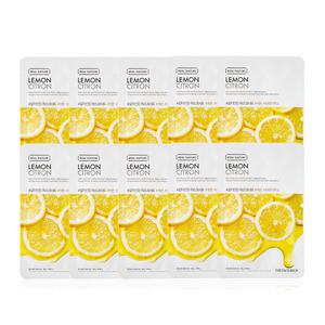 [10매] 더페이스샵 갈아만든 레몬 마스크시트 20g