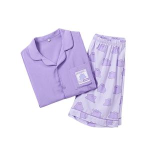 스파오포켓몬 마스터 반팔 잠옷(PURPLE)커플파자마