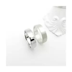 925 법정 순 은 평반지 혼주 우정 쌍가락지 한복 링