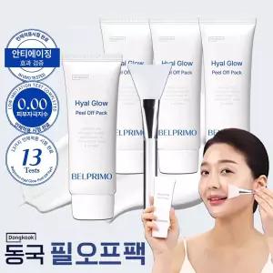 동국 필오프팩 4개/8개세트 벨프리모 얼굴팩 콜라겐 탄력팩 모공팩 히알루론산 쿨링 보습 리프팅 수분팩 바르는 마스크팩