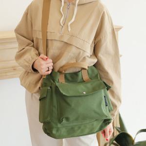 프롬헤븐 데일리 에코백 대학생 캔버스가방 릴포미