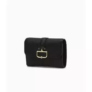 갤러리아 DCWA4F541 닥스 블랙 버클장식 소가죽 반지갑