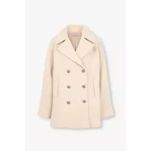 [롯데백화점]보브 래글런 슬리브 더블 하프 코트 7154416002