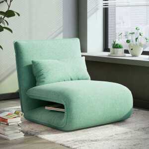 평상형쇼파 1인 소파 접이식 침대 겸용 바닥용 저상형