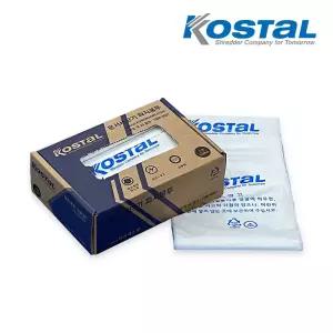 대진코스탈 세단기 박스비닐 티슈형 세단기봉투 대 중 소 (파지비닐) 50매 상업용