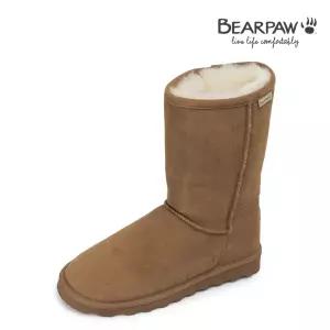 [롯데백화점]베어파우 ELLE SHORT 여성 경량 소가죽 양모 어그 롱 부츠 2367002QD-W 히코리