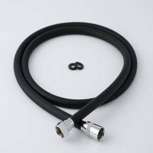 실리콘샤워기호스 2M 블랙 욕실 화장실 실리콘 호스 샤워호수