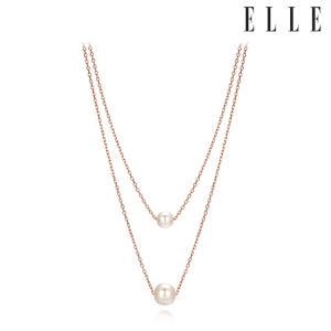 [엘르주얼리] 데일리 진주 레이어드 목걸이 ELBRNN200