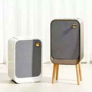 [클래식] 미엘루 센서 오존살균 휴지통 스마트 자동 주방 기저귀 쓰레기통 20L