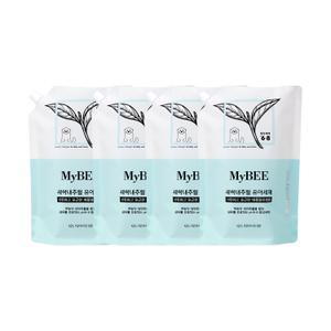 초핫딜 마이비 새싹내추럴 유아세제 리필(1200ml) 4팩