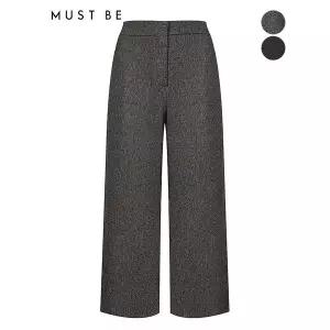 [하프클럽/머스트비]헤링본 스판 버뮤다 기모 팬츠