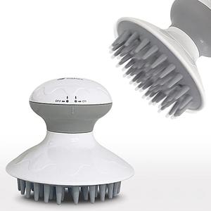 전동두피마사지 진동 전동마사지기 EDISON 실리콘 두피 전동 마사지