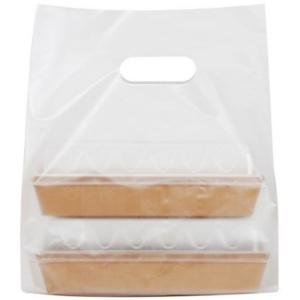 코멧 다용도 무지 HDPE 비닐 쇼핑백 소형 반투명 200개