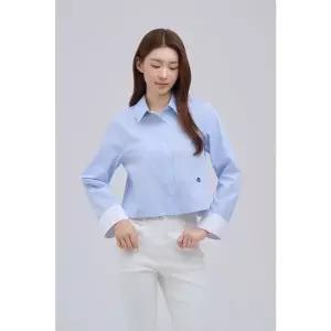 [NS홈쇼핑][SI]소매 배색 스트라이프 셔츠(SXK0947BB)[35088673]