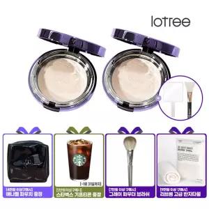 [로트리] 로사 센티폴리아 파우더 팩트 21호 SPF40 PA++ 2개세트 (GIFT)손거울+팩브러쉬