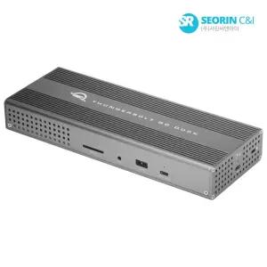 [서린공식] OWC Thunderbolt Go Dock (10포트/썬더볼트4 Type C) 서린 40Gbs 90W 8K60Hz 4K120Hz