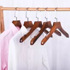 옷걸이 원목 5p세트 클래식 나시거이 논슬립 (WFHJJNZ)