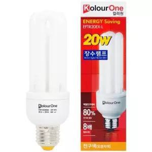 장수램프 20W EFTR20EX-L 전구색 WF3F364