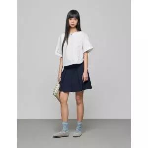 [듀엘](신세계 사우스시티)드로잉 엠브로이더리 보트넥 블라우스 D252MSC049