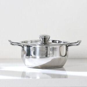 가이타이너 슈라우프 인덕션 스텐냄비 양수18cm 신혼 인덕션용