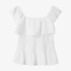 [롯데백화점]씨씨콜렉트 슬리브리스 스모킹 셔링 블라우스 (C252MSC053)