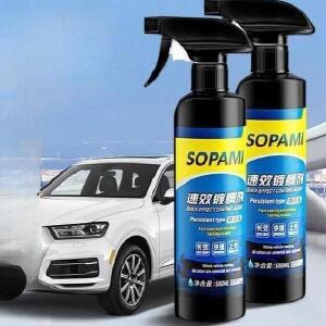 차량용 물왁스 광택제 유리막 코팅제 발수코팅제 자동차 유막제거제 발수