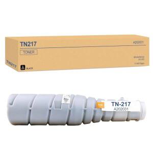 미놀타 비즈허브 223 283 프린터용 코니카 TN-217 A202031 토너용 BUTEGO TN217 블랙 토너 카트리지 교체 (1팩)