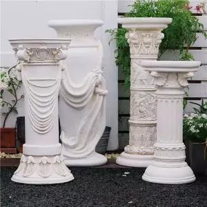 웨딩 촬영 소품 로마 신전 기둥 형상 카페 스튜디오 인테리어 조형물