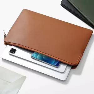 슬리브 가방 브라운 13형 가죽 파우치 라이크 노트북