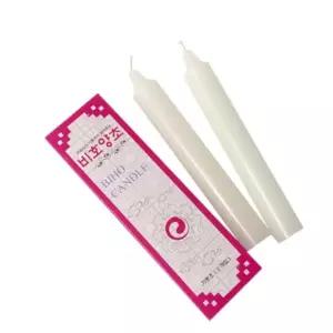 비호양초 제사용양초 기둥초 캔들 파라핀 촛불 5개