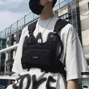 체스트백 낚시 크로스백 슬링백 배달 백 지퍼 전술 가방 조끼 러닝