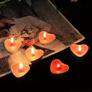 프로포즈 50p 하트 캔들조이 티라이트 미니양초