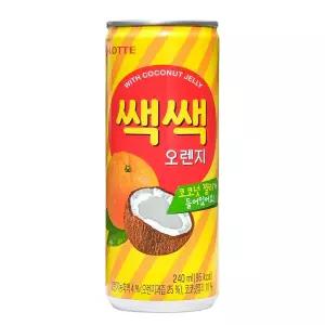 롯데칠성음료 쌕쌕 오렌지 240ml 30개