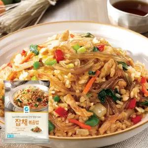 [얌얌마켓] 청정원 중화풍 잡채볶음밥 400g (아이스박스 포함)