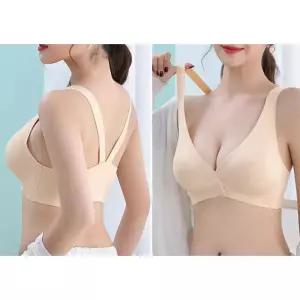 앞후크 노와이어 브라 심리스 여성 브래지어 볼륨업 데일리 속옷 4size