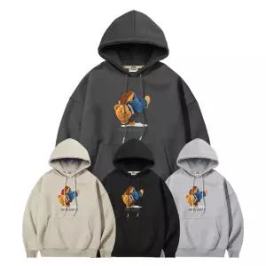 제네브 국내생산 특양 헤비 기모 후드티 힙합베어/M-3XL까지