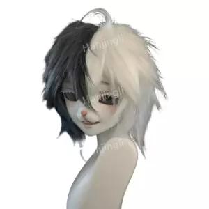 인형탈 퍼슈트 퍼수트 코스튬 헤드 파티 블랙화이트쿨스타일 남캐 쿨계 코스프레복 여캐 캐릭터