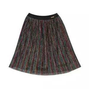 [게스키즈] 메탈릭 플리츠 스커트 (G17KAS020-T)