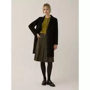 [리스트][겨울]원버튼 미들 핸드메이드 코트[35500412]