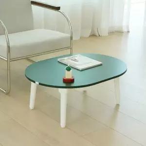 타원 접이식 책상 테이블 소형 폴딩 식탁 (WFK76BY)