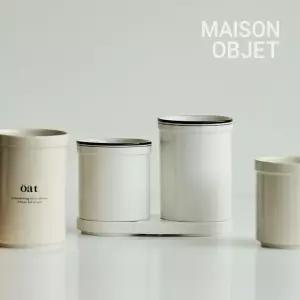 윤도자기 코지 수저통 3P 세트