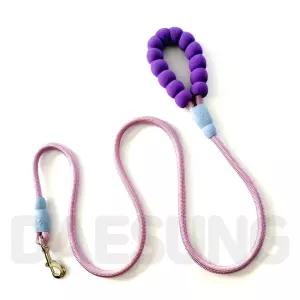 듀오독 버블캔디 강아지 리드줄 바이올렛 1.5m 애견 목줄 반려견 산책줄